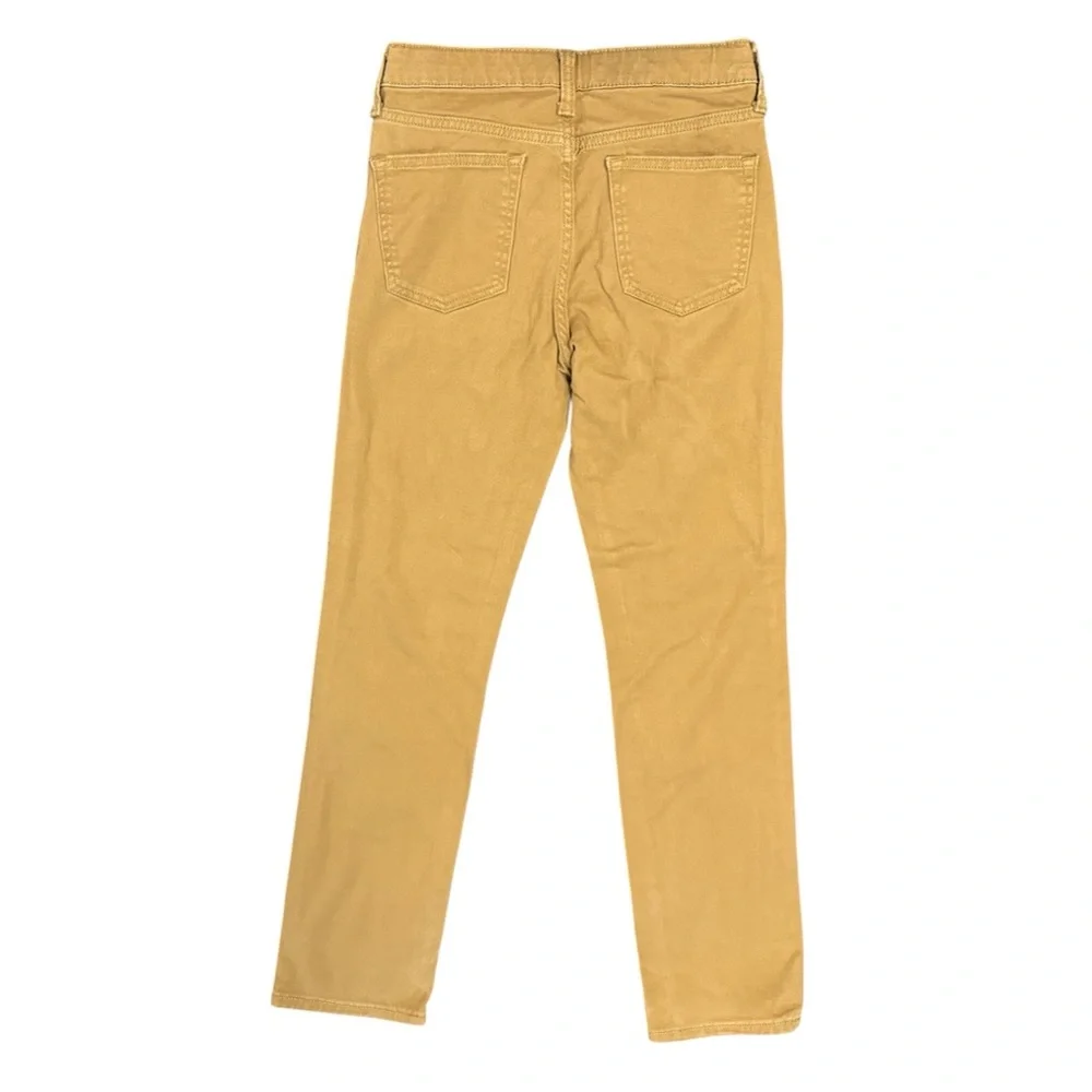 Old Navy | Boys Slim Fit 360° Stretch Twill Pants Built Tan Light Brown, Size 12